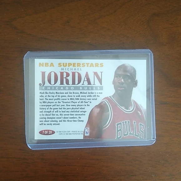 Michael Jordan Insert Card - Picture 2 of 2